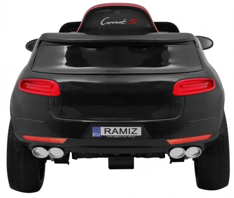 Turbo S Automobil Na Akumulator S Daljinskim, Crni 6