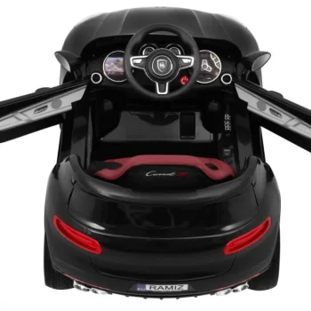 Turbo S Automobil Na Akumulator S Daljinskim, Crni 7