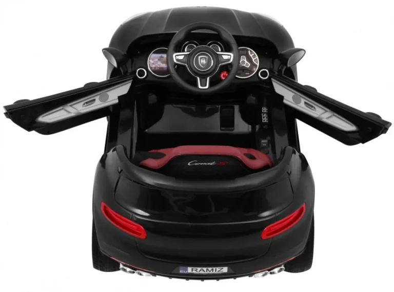 Turbo S Automobil Na Akumulator S Daljinskim, Crni 7