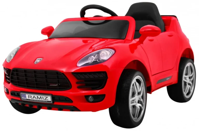 Turbo S Automobil Na Baterije Za Djecu Crveni Suv + Daljinski Upravljač, Crvena 1