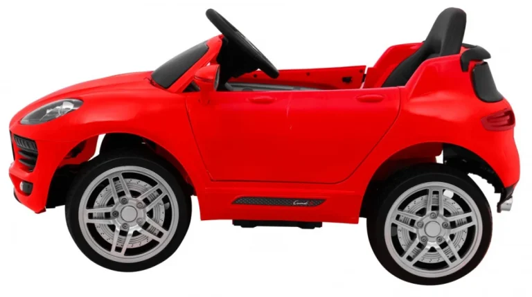 Turbo S Automobil Na Baterije Za Djecu Crveni Suv + Daljinski Upravljač, Crvena 4