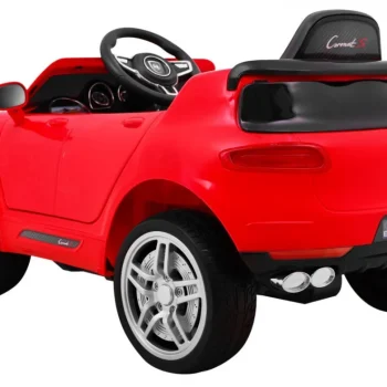 Turbo S Automobil Na Baterije Za Djecu Crveni Suv + Daljinski Upravljač, Crvena 5