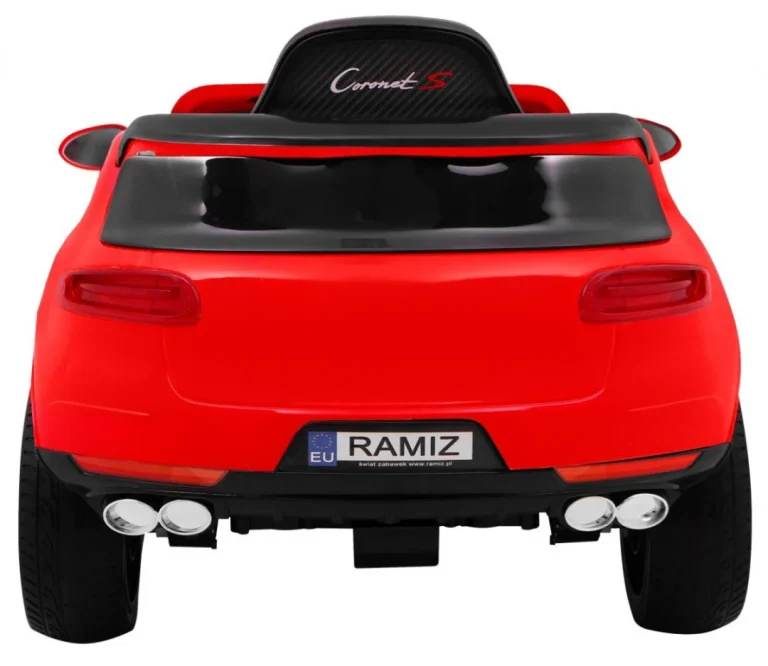 Turbo S Automobil Na Baterije Za Djecu Crveni Suv + Daljinski Upravljač, Crvena 6
