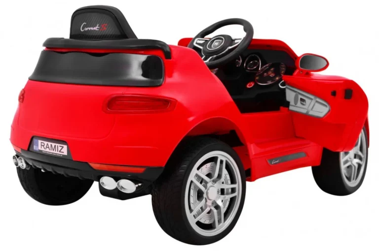 Turbo S Automobil Na Baterije Za Djecu Crveni Suv + Daljinski Upravljač, Crvena 9