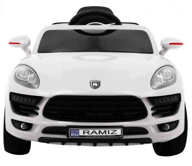 Turbo S Dječji Automobil Na Baterije, Bijeli + Daljinski Upravljač + Spori Start + Eva, Bijela 3