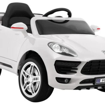 Turbo S Dječji Automobil Na Baterije, Bijeli + Daljinski Upravljač + Spori Start + Eva, Bijela 9
