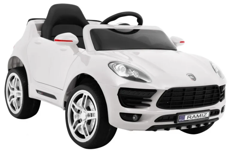 Turbo S Dječji Automobil Na Baterije, Bijeli + Daljinski Upravljač + Spori Start + Eva, Bijela 9