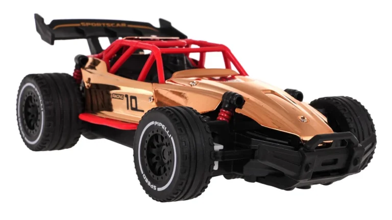 Utrke 01 Zlatni Metalni Automobil Na Daljinsko Upravljanje 6