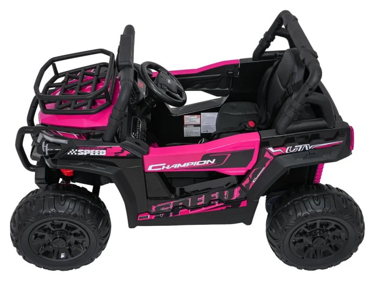 Utv Lift Ružičasti Auto Na Akumulator 6