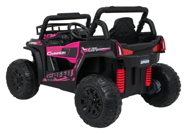 Utv Lift Ružičasti Auto Na Akumulator 7