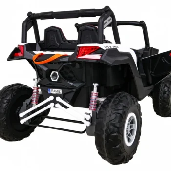 Utv Mx Dječji Akumulatorski Buggy Bijeli + 4x4 Pogon + Daljinski Upravljač + Audio Led + Kutija Za Pohranu + Eva + Spori Start, Bijela 9