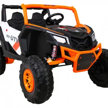 Utv Mx Baterijski Buggy Za Djecu Narančasti + 4x4 Pogon + Daljinski Upravljač + Audio Led + Kutija 10