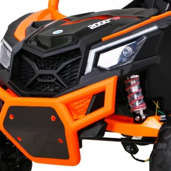 Utv Mx Baterijski Buggy Za Djecu Narančasti + 4x4 Pogon + Daljinski Upravljač + Audio Led + Kutija 12