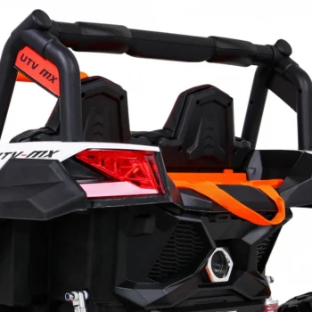 Utv Mx Baterijski Buggy Za Djecu Narančasti + 4x4 Pogon + Daljinski Upravljač + Audio Led + Kutija 13