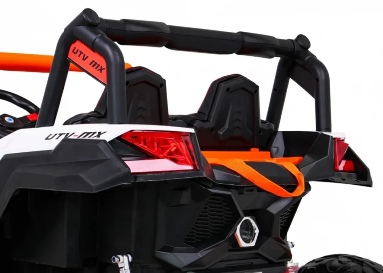Utv Mx Baterijski Buggy Za Djecu Narančasti + 4x4 Pogon + Daljinski Upravljač + Audio Led + Kutija 13