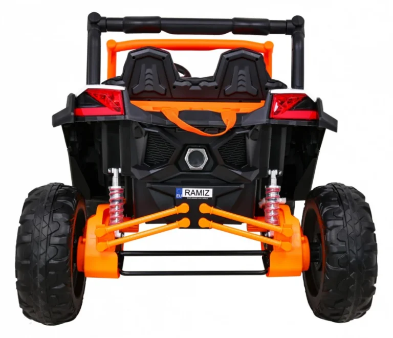 Utv Mx Baterijski Buggy Za Djecu Narančasti + 4x4 Pogon + Daljinski Upravljač + Audio Led + Kutija 6