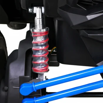 Utv Mx Baterijski Buggy Za Djecu Plavi + 4x4 Pogon + Daljinski Upravljač + Audio Led + Kutija Za Pohranu + Eva + Spori Start, Plava 14