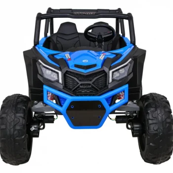 Utv Mx Baterijski Buggy Za Djecu Plavi + 4x4 Pogon + Daljinski Upravljač + Audio Led + Kutija Za Pohranu + Eva + Spori Start, Plava 3