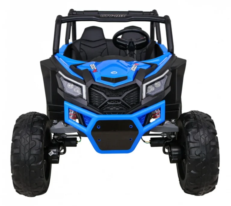 Utv Mx Baterijski Buggy Za Djecu Plavi + 4x4 Pogon + Daljinski Upravljač + Audio Led + Kutija Za Pohranu + Eva + Spori Start, Plava 3