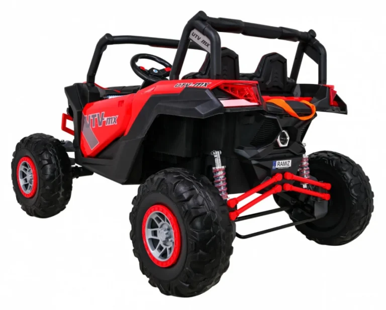 Utv Mx Buggy Na Akumulator 4x4, Crveni 5