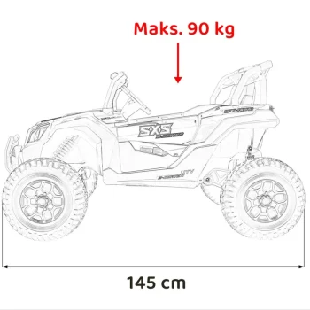 Utv X3 Terenska Narančasta 3