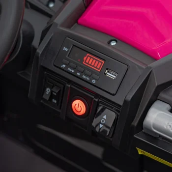 Utv X3 Terensko Vozilo Na Akumulator, Ružičasto 19