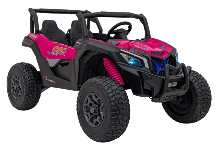 Utv X3 Terensko Vozilo Na Akumulator, Ružičasto 5