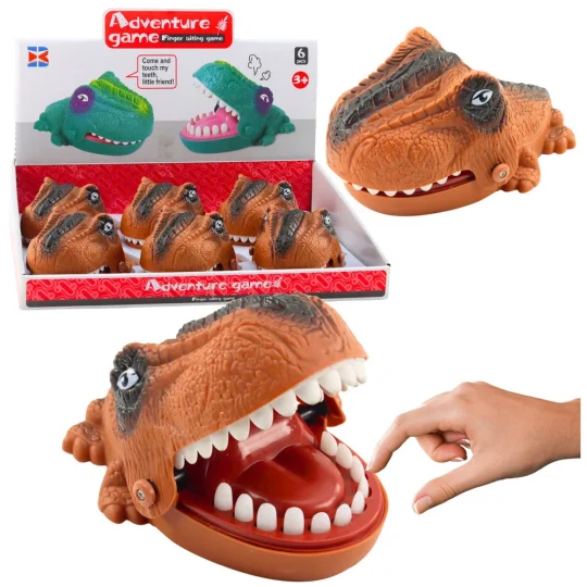 Ugriz Napadajući Dinosaur Smeđa Arkadna Igra 1