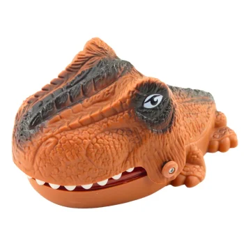 Ugriz Napadajući Dinosaur Smeđa Arkadna Igra 3