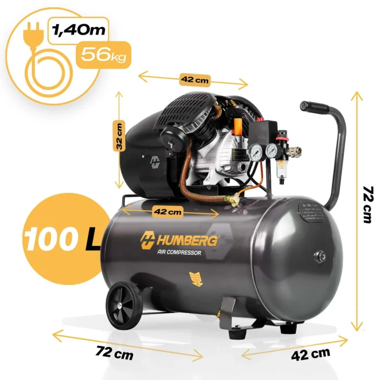 Ulje Za Zračni Kompresor 100l 8 Bara Humberg Hm 257 8