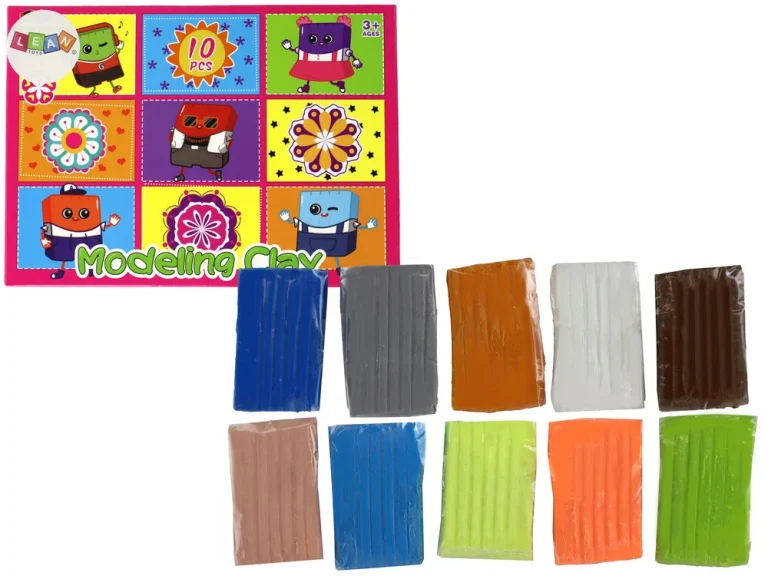 Umjetnički Set Plastične Gline, 10 Boja 1
