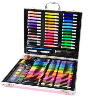Umjetnički Set U Koferu S Jednorogom, Ružičasti, 150 Elemenata 2