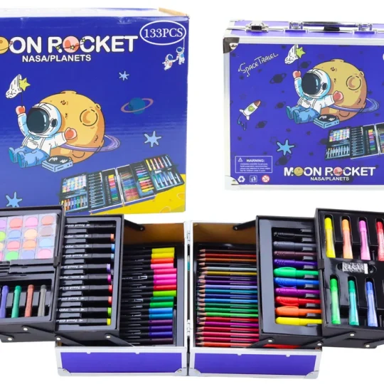 Umjetnički Set U Sklopivom Koferu, Svemir, 133 Elementa 1