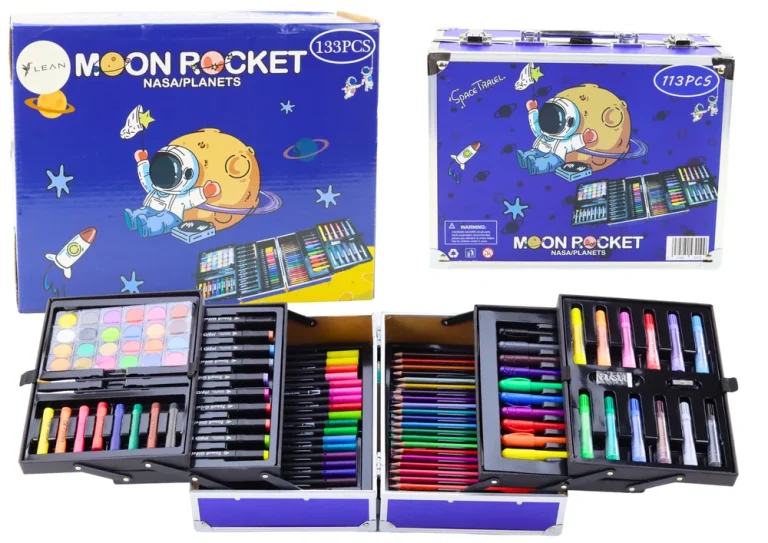 Umjetnički Set U Sklopivom Koferu, Svemir, 133 Elementa 1