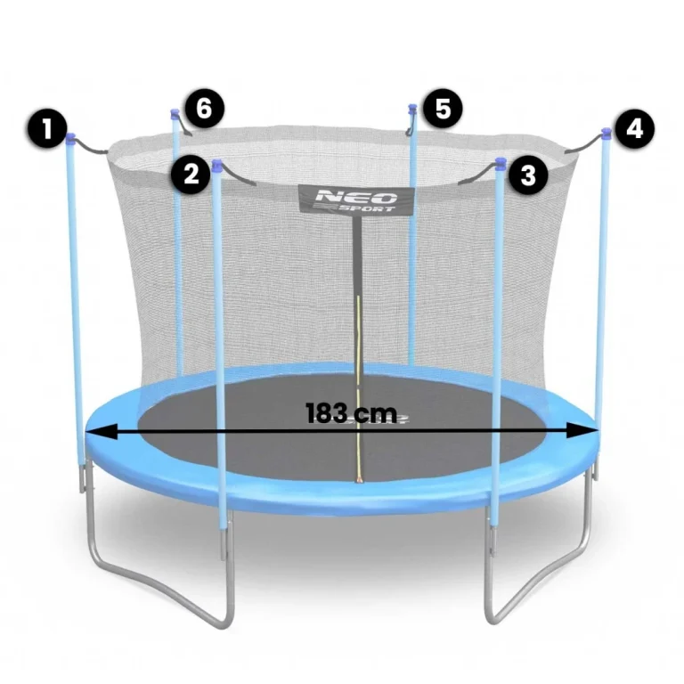 Unutarnja Mreža Za Trampolin 183 Cm, 6 Ft, Neo Sport 2
