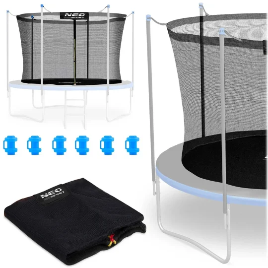 Unutarnja Mreža Za Trampolin Neo Sport, 312 Cm, 10 Stopa, Siva, Var. Ns 10w 241 Sw 1