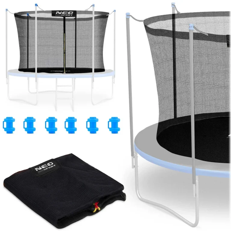 Unutarnja Mreža Za Trampolin Neo Sport, 312 Cm, 10 Stopa, Siva, Var. Ns 10w 241 Sw 1