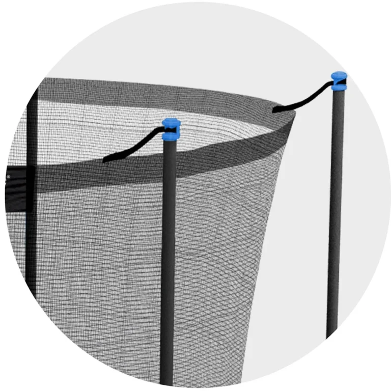 Unutarnja Mreža Za Trampolin Neo Sport, 312 Cm, 10 Stopa, Siva, Var. Ns 10w 241 Sw 4