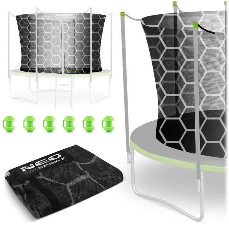 Unutarnja Mreža Za Trampolin Neo Sport, 312 Cm, 10 Stopa, Siva 1