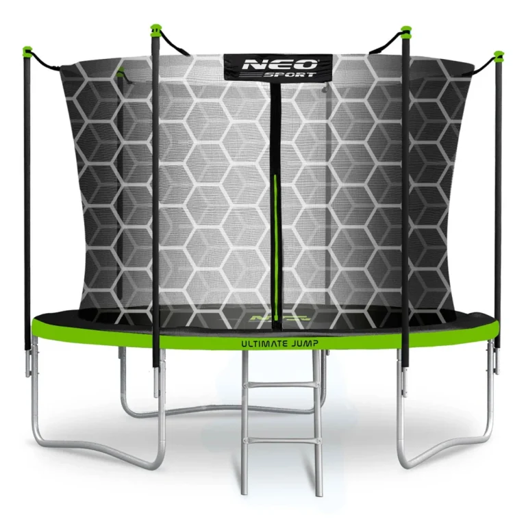 Unutarnja Mreža Za Trampolin Neo Sport, 312 Cm, 10 Stopa, Siva 7