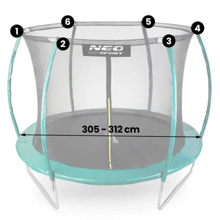 Unutarnja Mreža Za Trampolin Neo Sport 312 Cm, 10 Stopa 2