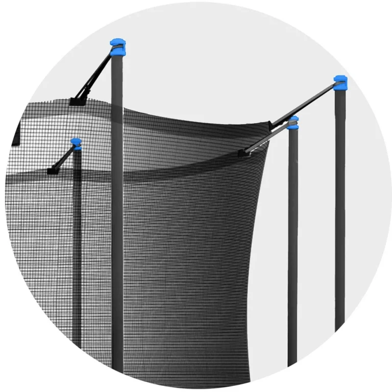 Unutarnja Mreža Za Trampolin Neo Sport, 374 Cm, 12 Stopa, Siva, Var. Ns 12w 241 Sw 4