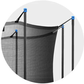 Unutarnja Mreža Za Trampolin Neo Sport, 404 Cm, 13 Stopa, Siva, Var. Ns 13w 241 Sw 5
