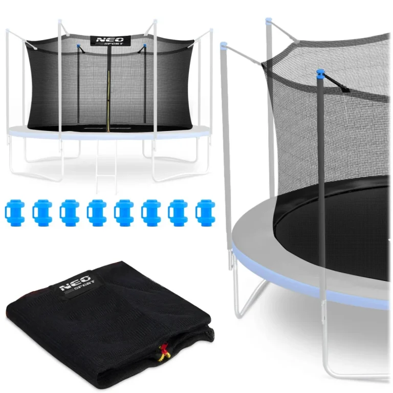 Unutarnja Mreža Za Trampolin Neo Sport 435 Cm, 14 Stopa, Siva, Var. Ns 14w 241 Sw 1