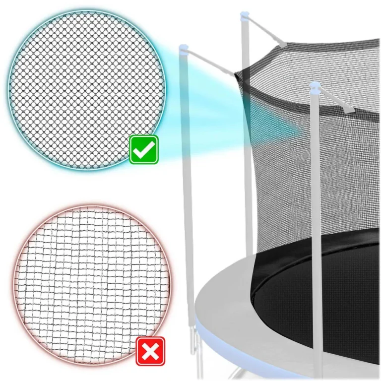 Unutarnja Mreža Za Trampolin Neo Sport 435 Cm, 14 Stopa, Siva, Var. Ns 14w 241 Sw 5