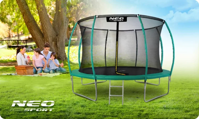 Unutarnja Mreža Za Trampolin Neo Sport 465 Cm, 15 Stopa, Siva 2