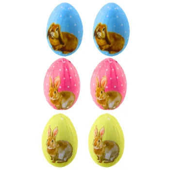 Uskrsna Jaja Na žici Sa Zečićima 6 Kom 2