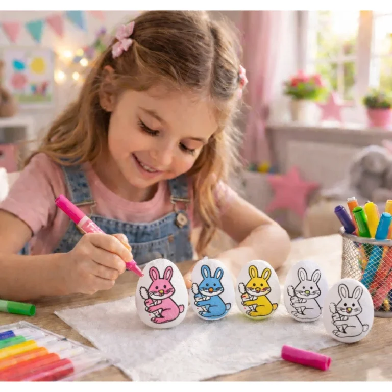Uskrsna Stiroporna Jaja Za Bojanje Motiv Zeko I Mrkva 6 Kom 3