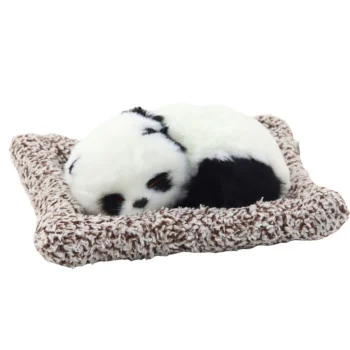 Usnuli Panda Na Figurici Jastuka S Krznom I Prozirnom Torbom 2