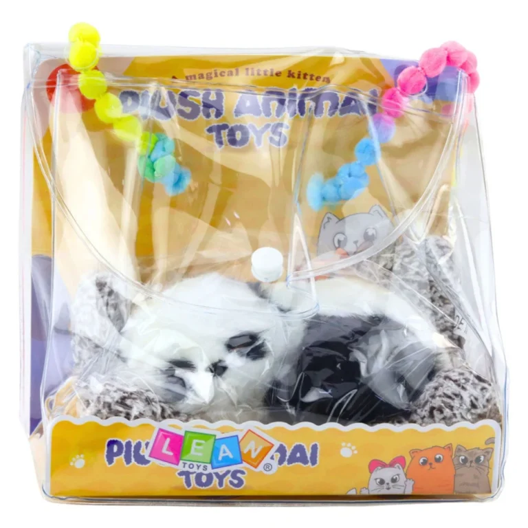 Usnuli Panda Na Figurici Jastuka S Krznom I Prozirnom Torbom 5